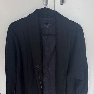 COS Women Classic Black Trench Coat